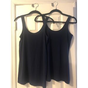 Lilly Pulitzer Tabby Tanks - Navy - Size Small